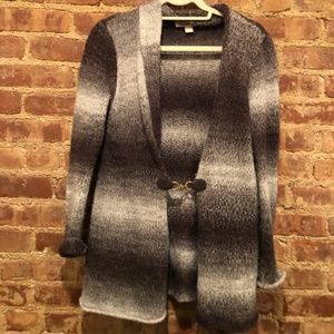 Michael Kors Ombre Sweater with Gold Clasp